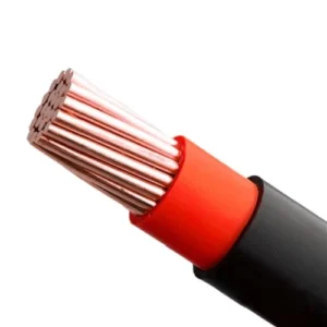 2.5mm 0.6/1kV Single Core  Electrical Cable, Stranded Copper Conductor, PVC Insulation, Red Color, 1000 meter | BAHRA