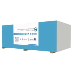 Glass mat Gypsum Board, Thickness 12.5 mm, Size 2700×1200 mm, Blue Color, Al Wataniya Gypsum Company