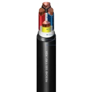 Stranded PVC Copper Cable 4 Core 25 mm, 0.6/1kV | RESCAB