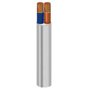 1.5sq mm Two Core Cable 300/500 Voltage Rating, Flexible Copper Conductor, PVC Insulated and Sheathed | Alfanar