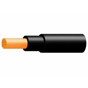 كابل نحاس مجدول 70 ملم 0.6/1 كيلو فولت 1 خط، سلك نحاس مجدول، عزل وغلاف (PVC 70°C)، لون أسود، طول اللفة 1000 متر | SCC