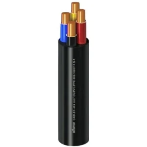 Stranded Copper Cable, 300/500 Voltage Rating, 4x6 sq mm , Solid, PVC Insulation | Alfanar