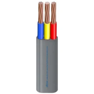 Stranded PVC Copper Cable 3 Core Flat 1.5 mm, 300/500V | Alfanar