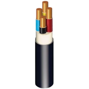 Stranded Copper Cable Four Core 10mm, 0.6/1kV, Solid, PVC Insulated | Riyadh Cables