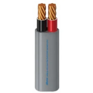 Stranded Copper Cable 2 Core 1.5mm Flat, Size, 300/500V, PVC Insulated and Sheathed | Alfanar