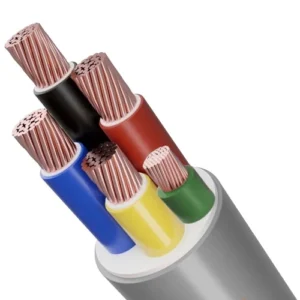 Riyadh Cable 10 sq mm 300/500V, Five Core Stranded Copper, PVC Insulated and Sheathed