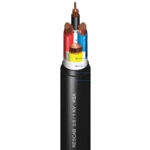 Stranded PVC Copper Cable 3 Core 50 mm, 0.6/1kV, 500 M | RESCAB