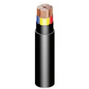 كابل 500 ملم نحاس مجدول 4 خطوط 600/1000 فولت، عزل PVC، (احمر، اصفر، ازرق، اسود) | كابلات الرياض