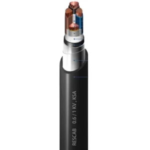 3.5 Core Stranded Copper Power Cable, 3x95+50mm2, XLPE Insulation, STA Armed, 0.6/1kV, 500 meter/Drum | Red Sea Cables