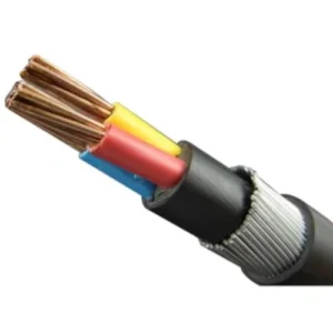 300 sq mm Three Core 0.6/1kV Armored Cable, CU/XLPE/SWA/PVC, Stranded Copper, 300 meter | BAHRA