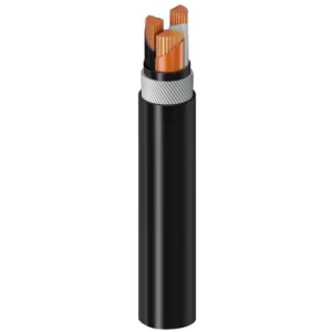 3x35mm Stranded Copper XLPE Cable, Steel Wire Armored, 0.6/1kV | Alfanar