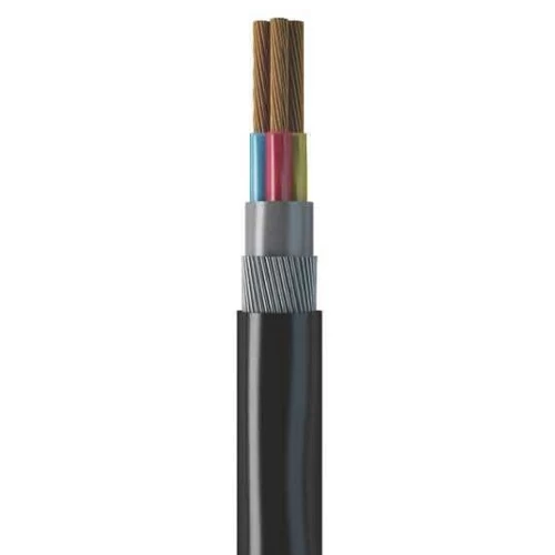 3x25+16mm 600/1000V Stranded Copper Cable, XLPE Insulated, Armored with Steel Wires | Jeddah Cables