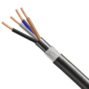 Power Cable Solid Copper 6mm 4 C 0.6/1kV, Steel Tape Armored, XLPE Insulation, PVC Jacketed, 1000 m | RESCAB