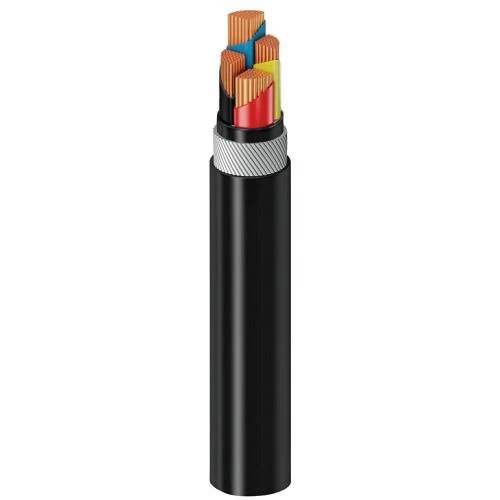XLPE Insulated Stranded Copper Cable, Armed with Steel Wires, 3x240+500mm2, 0.6/1kV | Alfanar