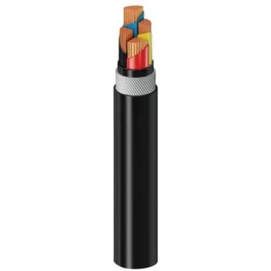 XLPE Insulated Stranded Copper Cable, Armed with Steel Wires, 3x70+120mm2, 0.6/1kV | Alfanar